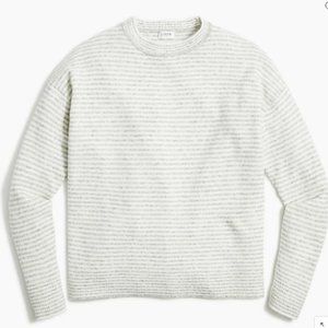 NWOT Boxy mockneck sweater in extra-soft yarn